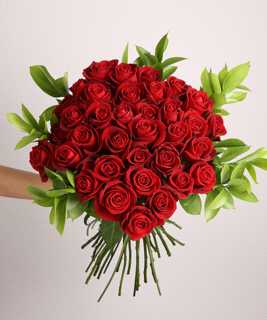 Customizable Red Roses